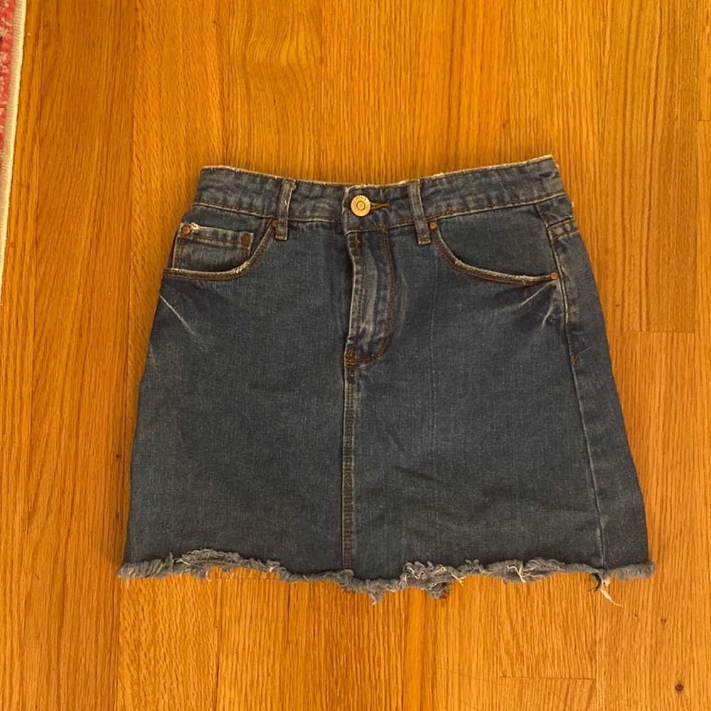 Jean skirt